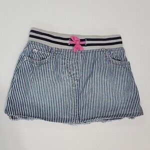 MINI BODEN Striped Denim Skirt size 2-3Y